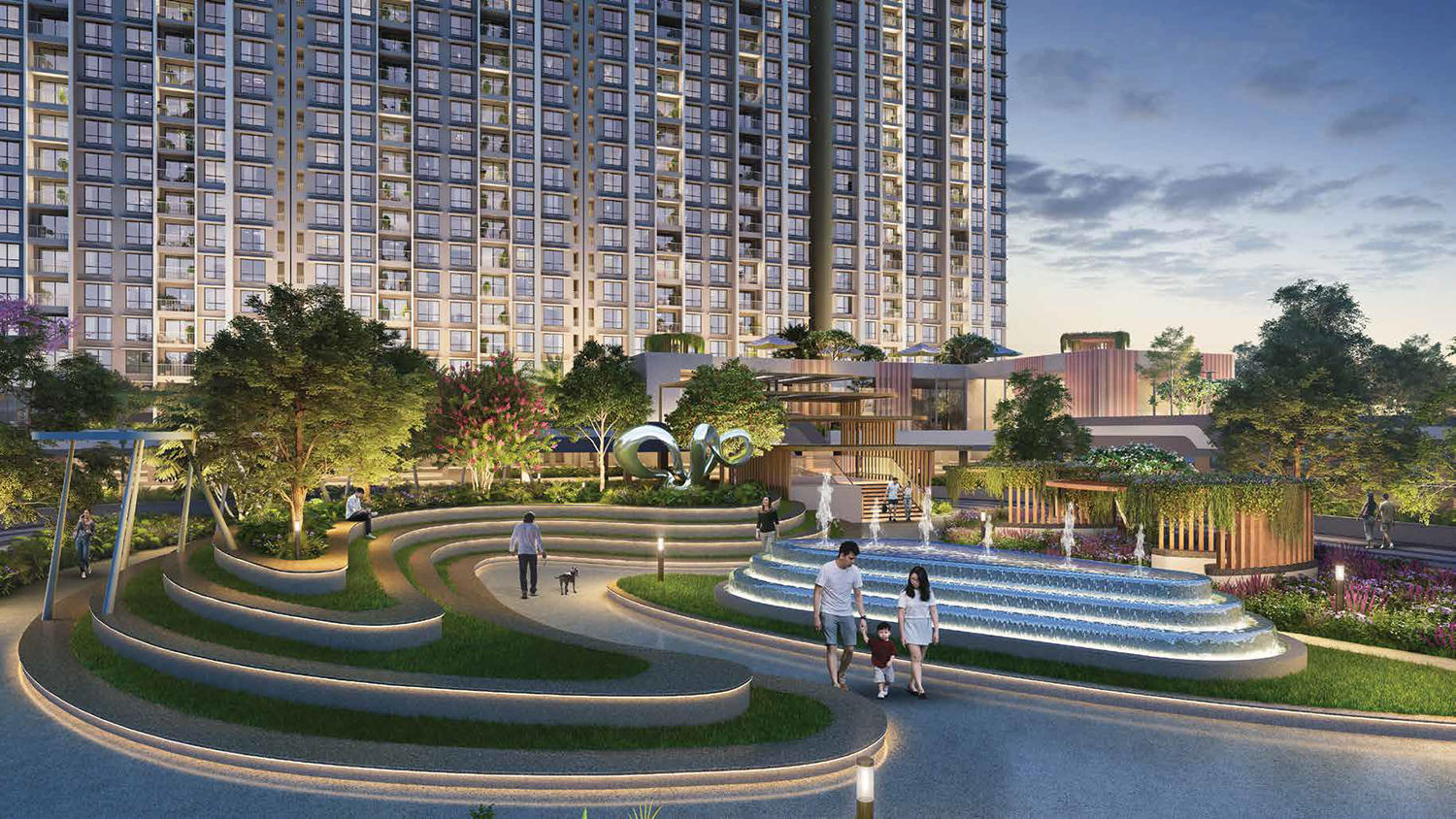 Dosti Greenscapes Pune location advantage map