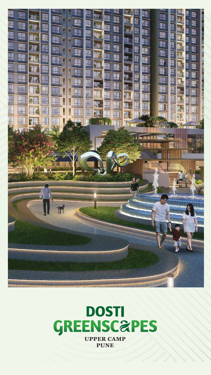Dosti Greenscapes Mobile View